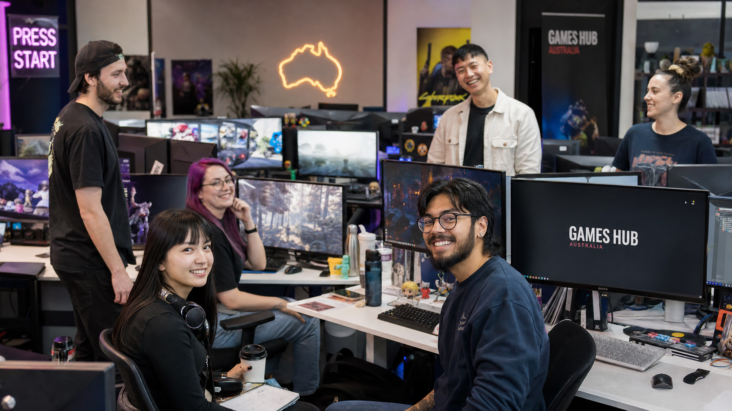 The Shadow Matrix team at their Sydney office